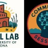 A combined image of the Babel Lab logo and the Community Sessions logo